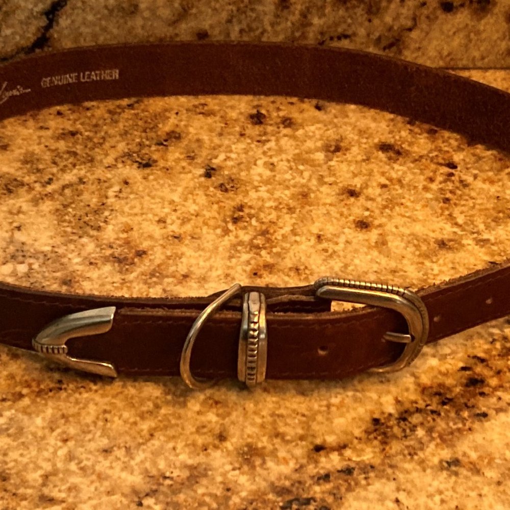 Nan Lewis Women's 36" Genuine Leather Belt